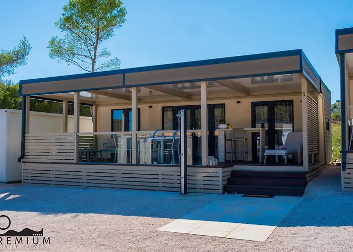 Charming Two-bedroom Mobile Homes - Mobile With Sea View * Драге